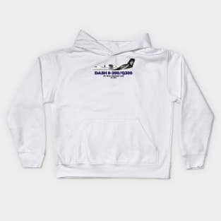 DeHavilland Canada Dash 8-300/Q300 - Air New Zealand Link Kids Hoodie